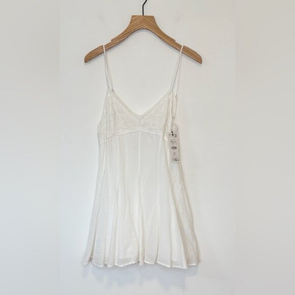 Zara embroiled tank mini dress NWT , sz : medium Logo - Picture 4 of 11